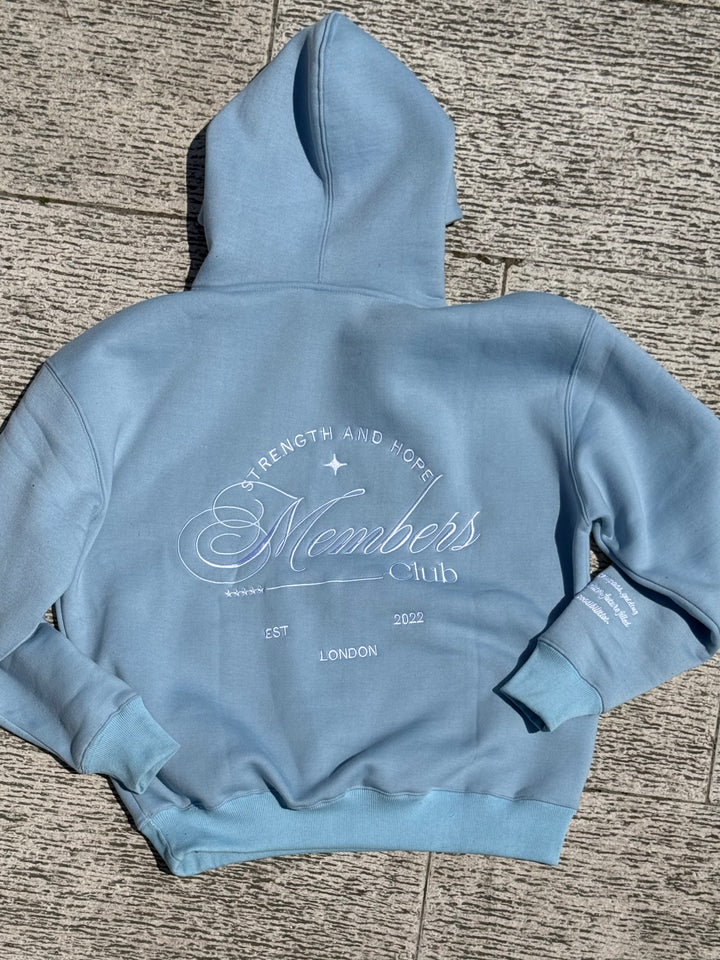 Members Club Hoodie Blue Men