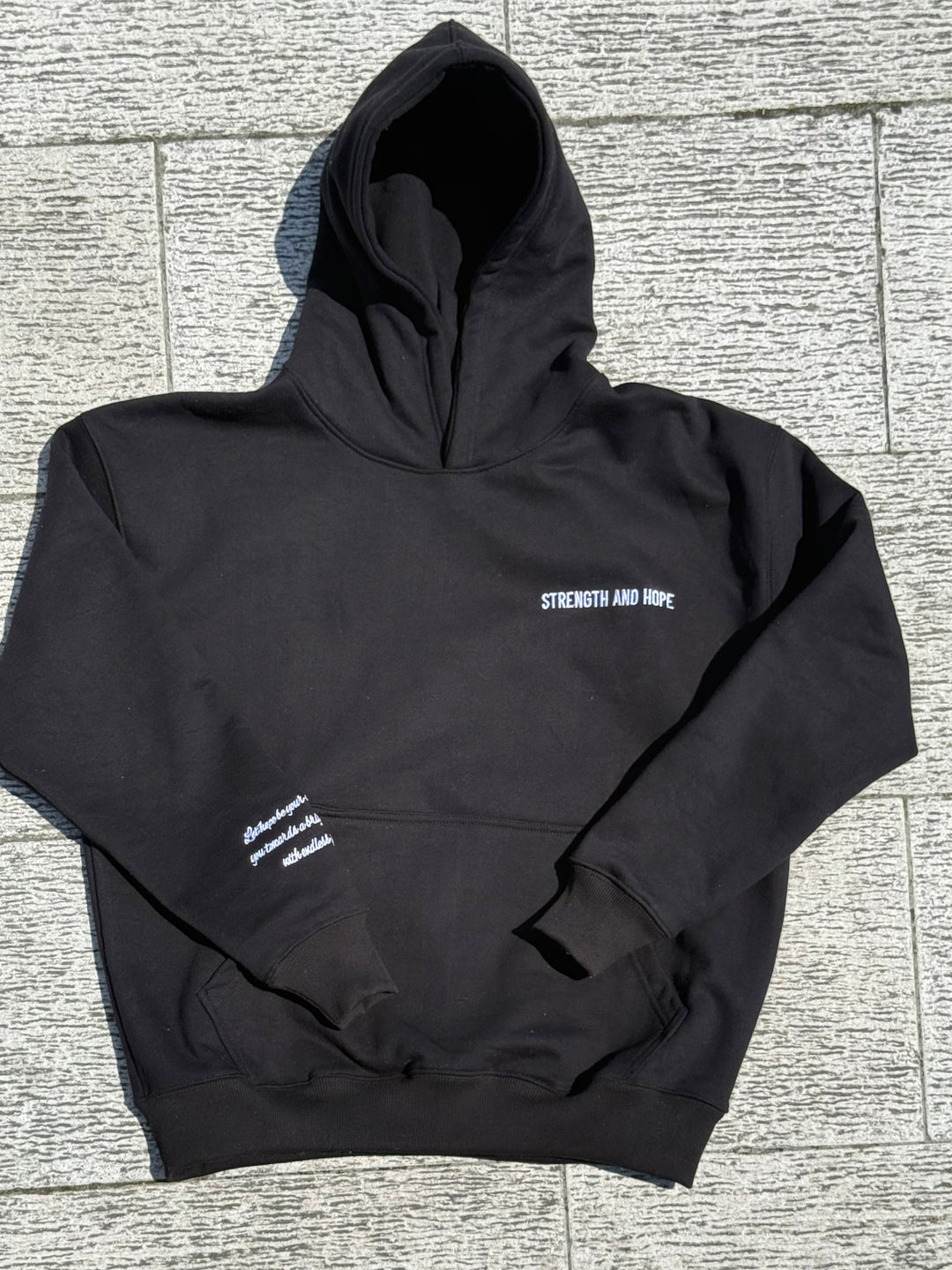 Mens Members Club Hoodie Black