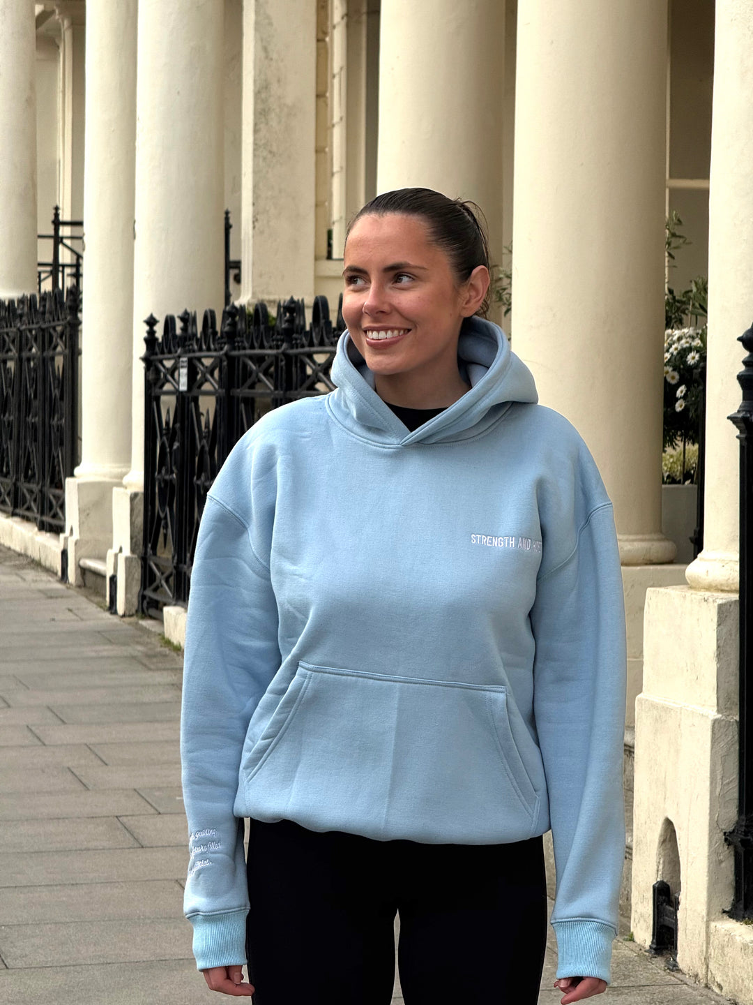 Womens Members Club Hoodie Black